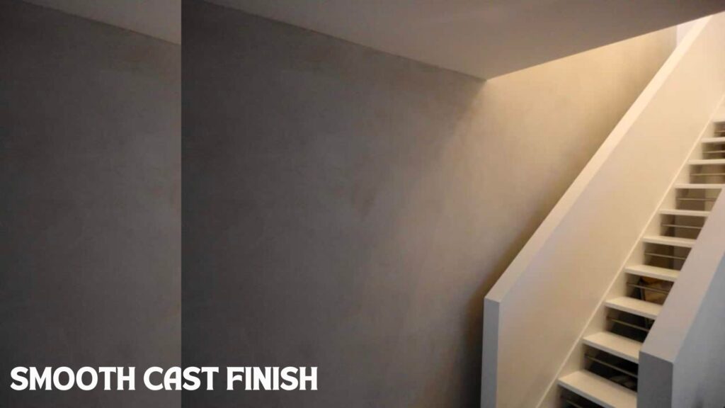 Smooth cast finish