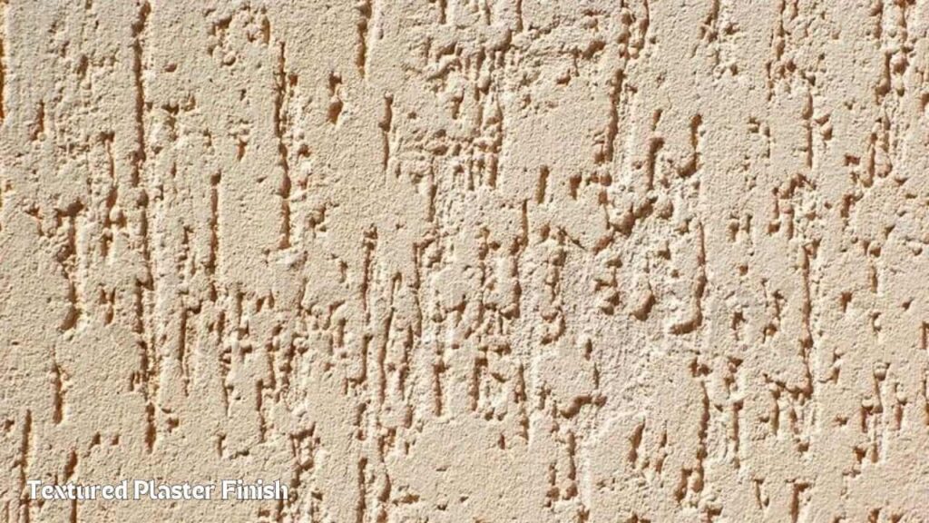 Textured Plaster Finish